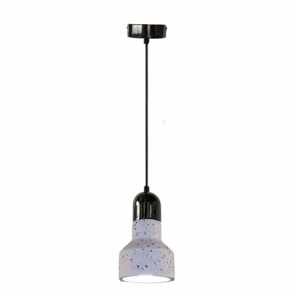Lustră pe cablu TERRAZZO 1xE27/60W/230V d. 12 cm crem
