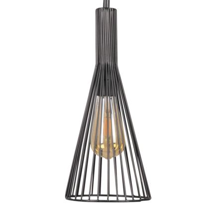 Lustră pe cablu TIANA 3xE27/20W/230V negru