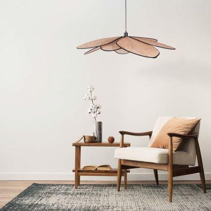 Lustră pe cablu TOBAGO 1xE27/20W/230V d. 100 cm bej