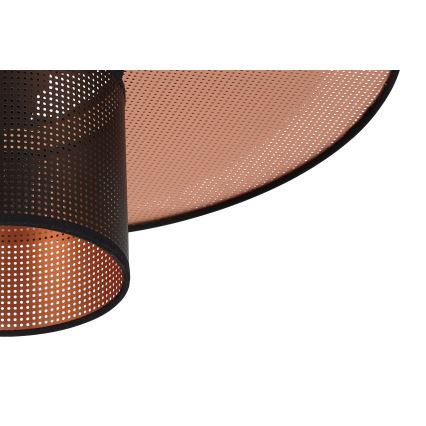 Lustră pe cablu TOKYO Duolla SHINY 1xE27/15W/230V d. 50 cm negru/cupru