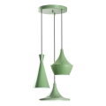 Lustră pe cablu TOM, 3x E27, 40W, 230V, verde