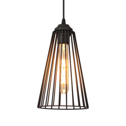 Lustră pe cablu TORRI 3xE27/15W/230V negru