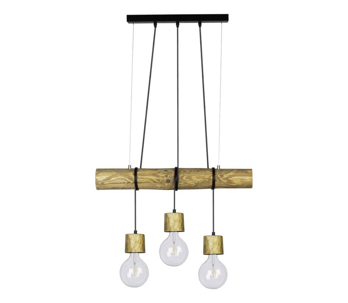 Spot-Light 68315351 - Lustră pe cablu TRABO 3xE27/60W/230V