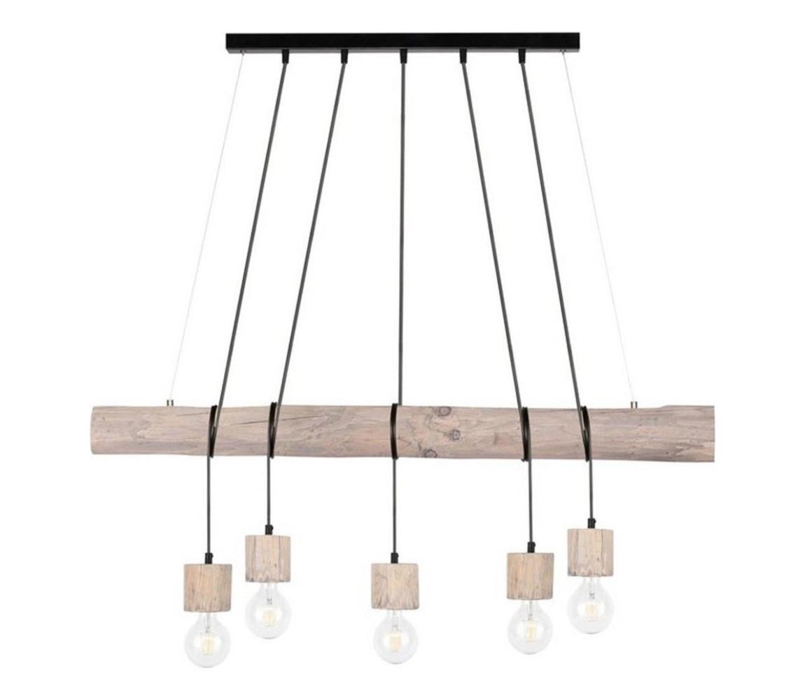 Spot-Light 69374504 - Lustră pe cablu TRABO 5xE27/60W/230V