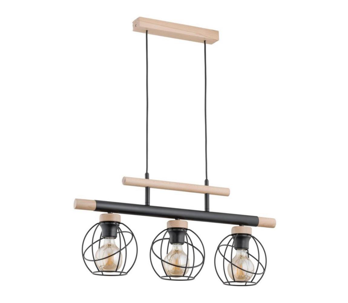Lustră pe cablu TRENDY 3xE27/60W/230V