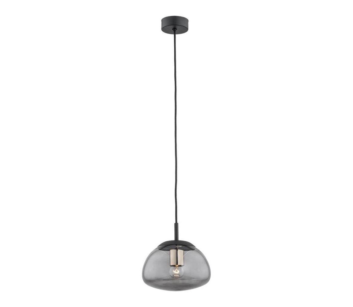 Lustră pe cablu TRINI 1xE27/15W/230V neagră Argon 4333