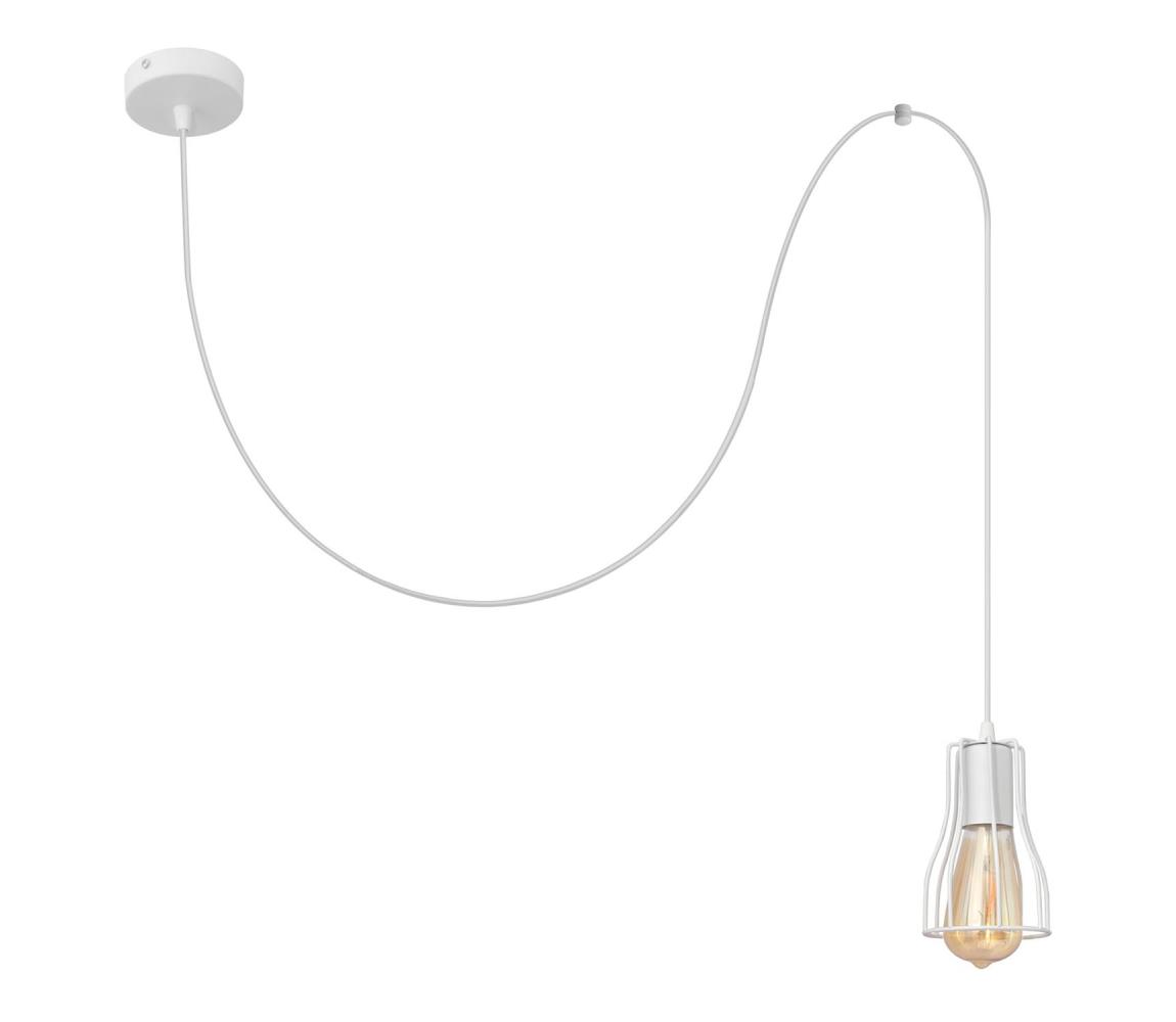 Lustră pe cablu TUBE 1xGX53/10W/230V alb
