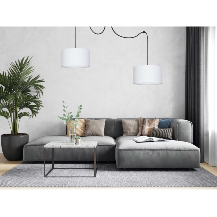 Lustră pe cablu TUZ 2xE27/60W/230V