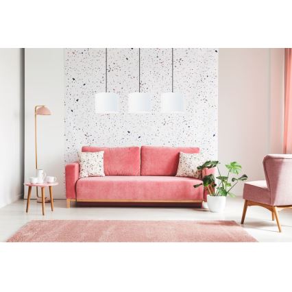 Lustră pe cablu TUZ 3xE27/60W/230V