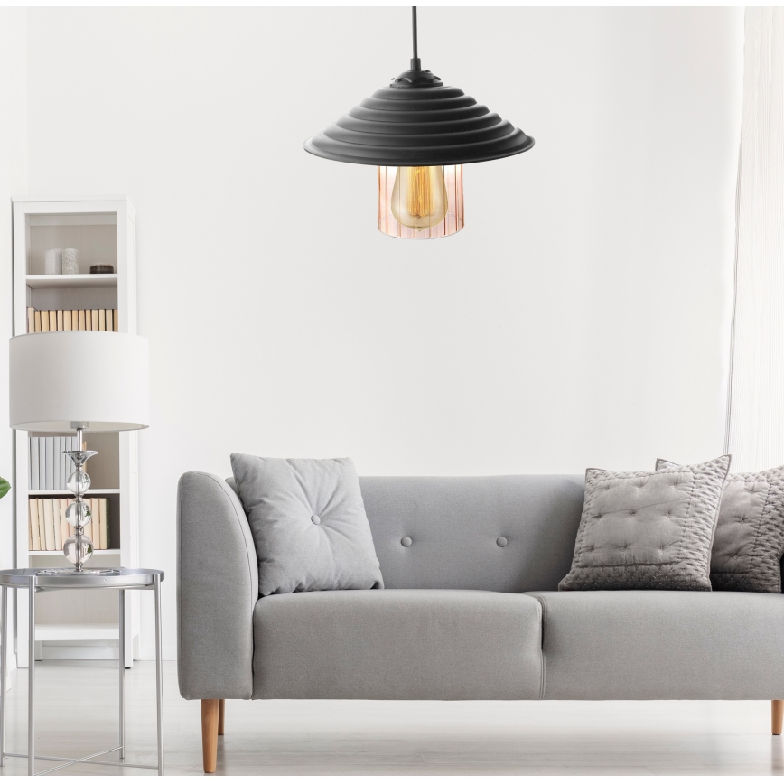 Lustră pe cablu UFO 1xE27/60W/230V