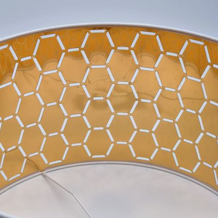 Lustră pe cablu ULLE 1xE27/15W/230V alb