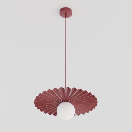 Lustră pe cablu UMBRA, 1xG9/8W/230V, roșie