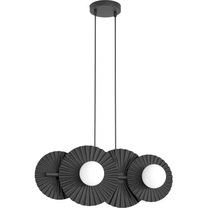 Lustră pe cablu UMBRA 4xG9/8W/230V neagră