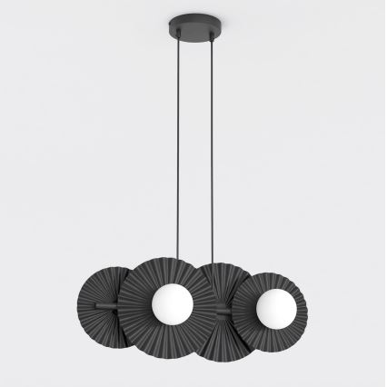 Lustră pe cablu UMBRA 4xG9/8W/230V neagră