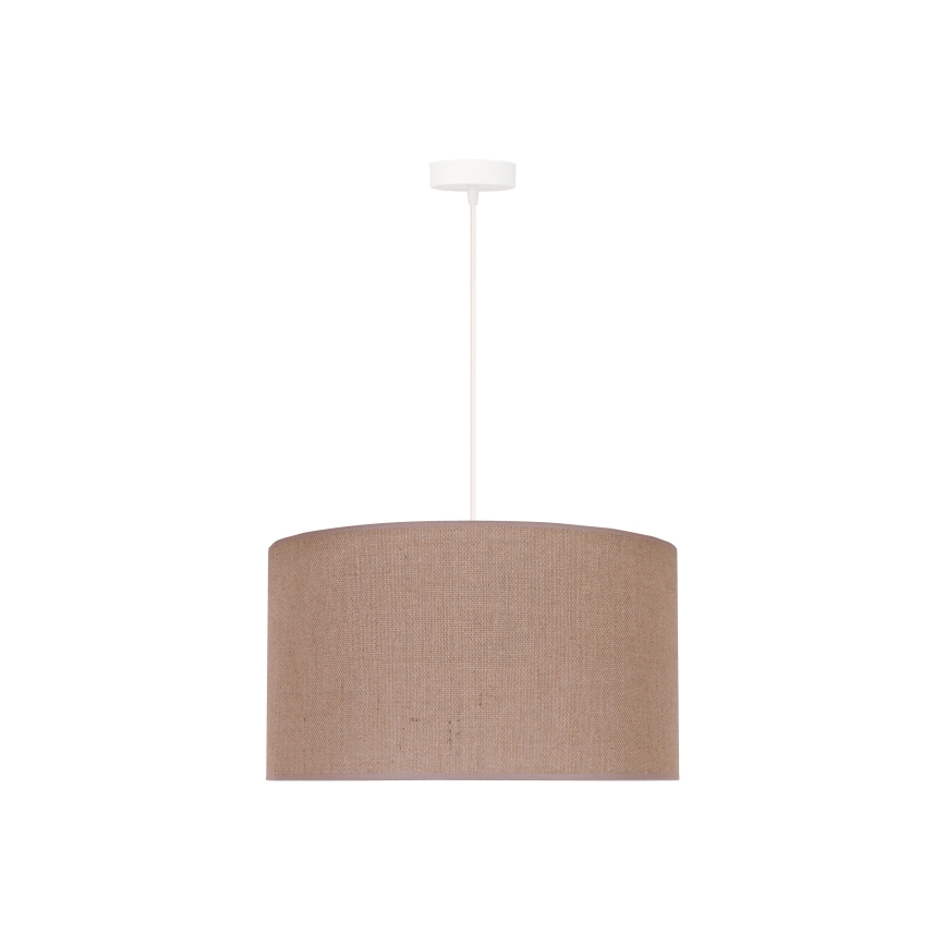 Lustră pe cablu VELVET 1xE27/40W/230V maro Brilagi