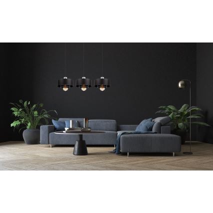 Lustră pe cablu VEST 3xE27/60W/230V
