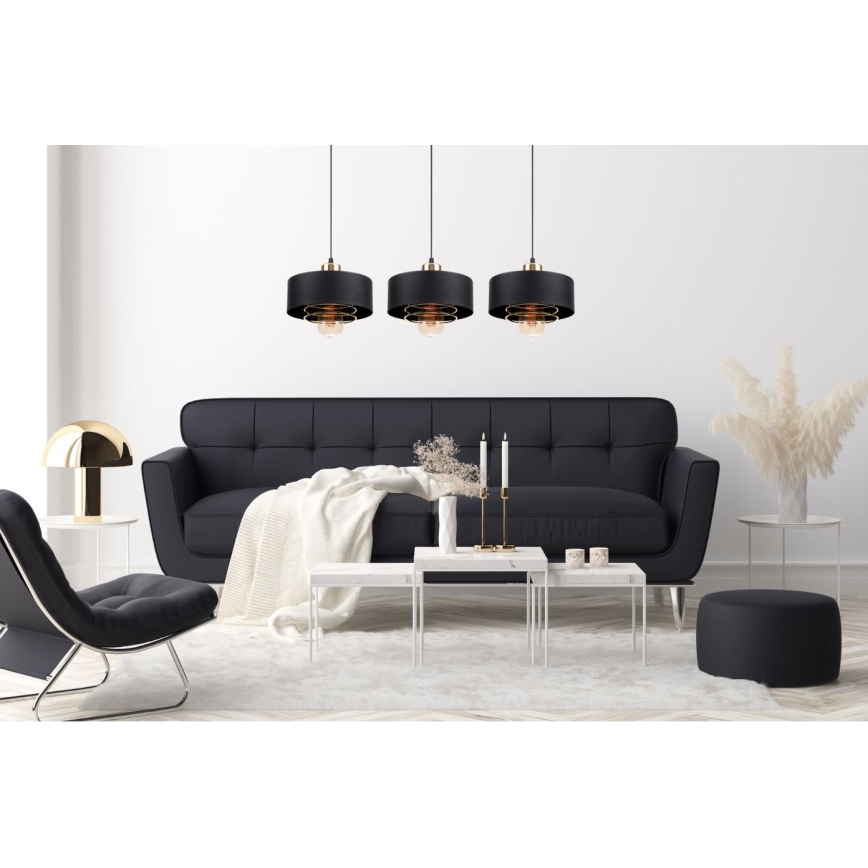 Lustră pe cablu VEST 3xE27/60W/230V