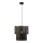 Lustră pe cablu VIENTO 1xE27/40W/230V negru Markslöjd 108581