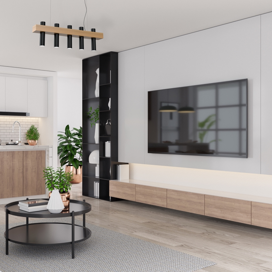 Lustră pe cablu WEST 5xGU10/25W/230V