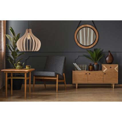 Lustră pe cablu WILL 1xE27/60W/230V neagră