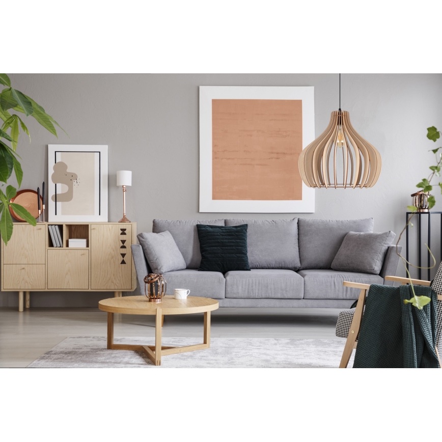 Lustră pe cablu WILL 1xE27/60W/230V neagră