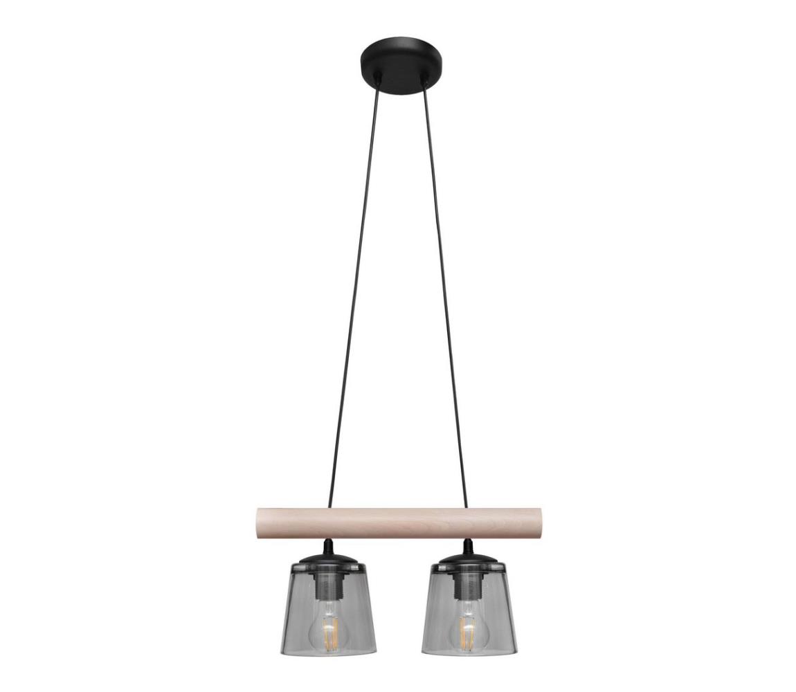 Lustră pe cablu WOODSTOCK 2xE27/60W/230V