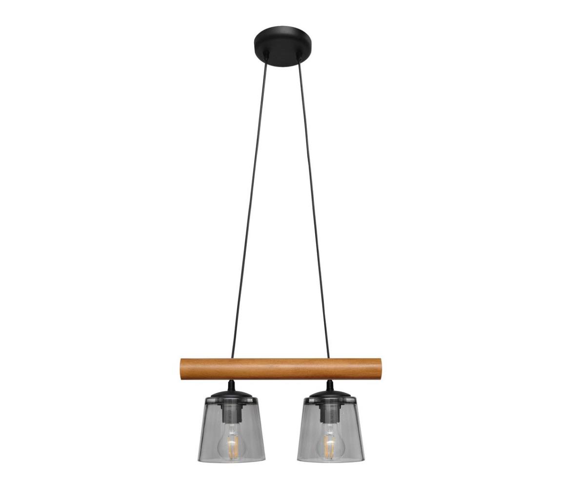 Lustră pe cablu WOODSTOCK 2xE27/60W/230V