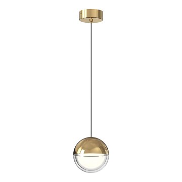 Lustră pe cablu ZIREA LED/7W/230V, aurie
