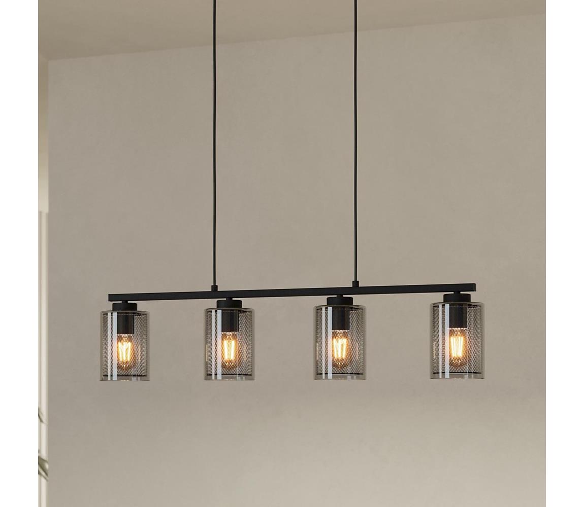 Lustră pe cablu ZOCABON 4xE27/40W/230V Eglo 99707