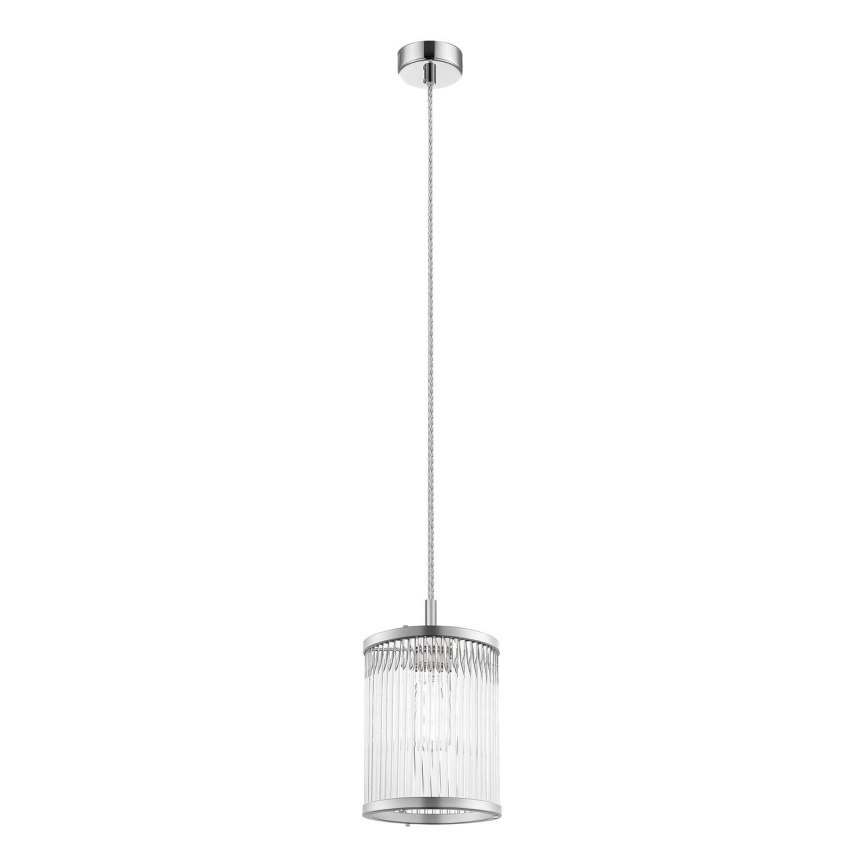 Lustră pe cablu Zuma Line 1xE14/40W/230V argintiu