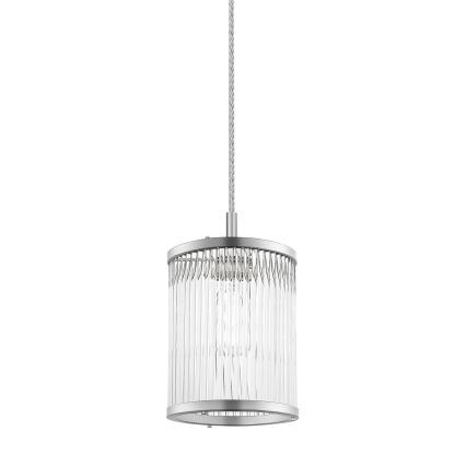 Lustră pe cablu Zuma Line 1xE14/40W/230V argintiu