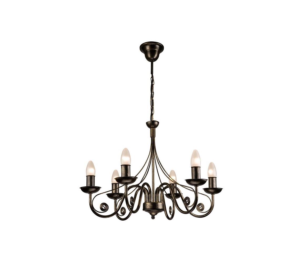 Lustră pe lan? DONATO 6xE14/40W/230V