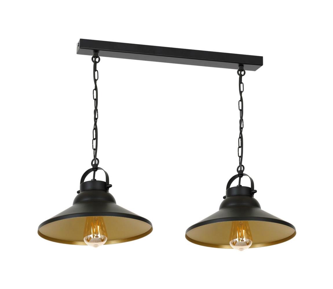 Lustră pe lan? IRON 2xE27/60W/230V