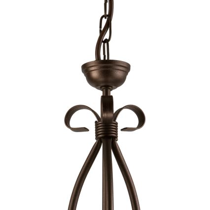 Lustră pe lanț ADELLE 3xE27/60W/230V