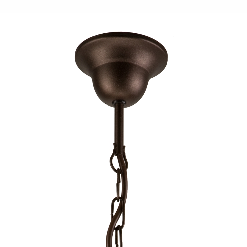 Lustră pe lanț ADELLE 5xE27/60W/230V