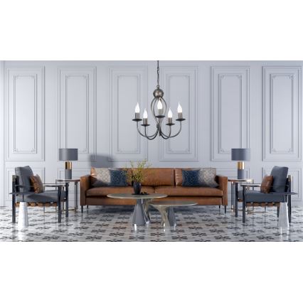 Lustră pe lanț ARTHUR 5xE14/40W/230V