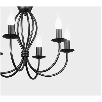 Lustră pe lanț ARTHUR 5xE14/40W/230V