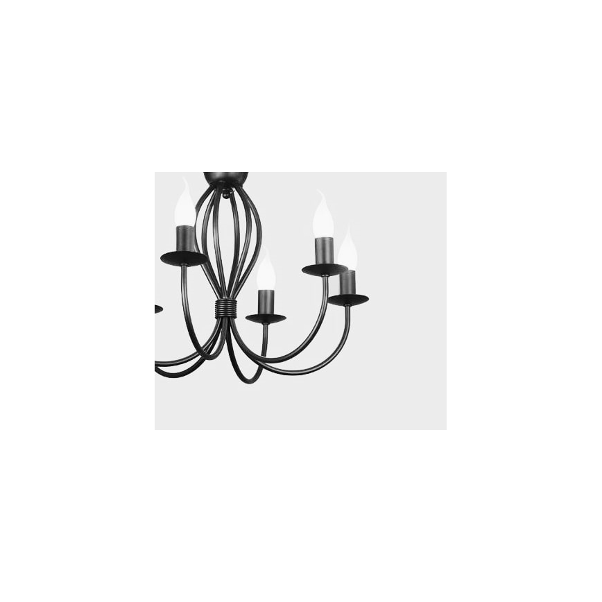 Lustră pe lanț ARTHUR 5xE14/40W/230V