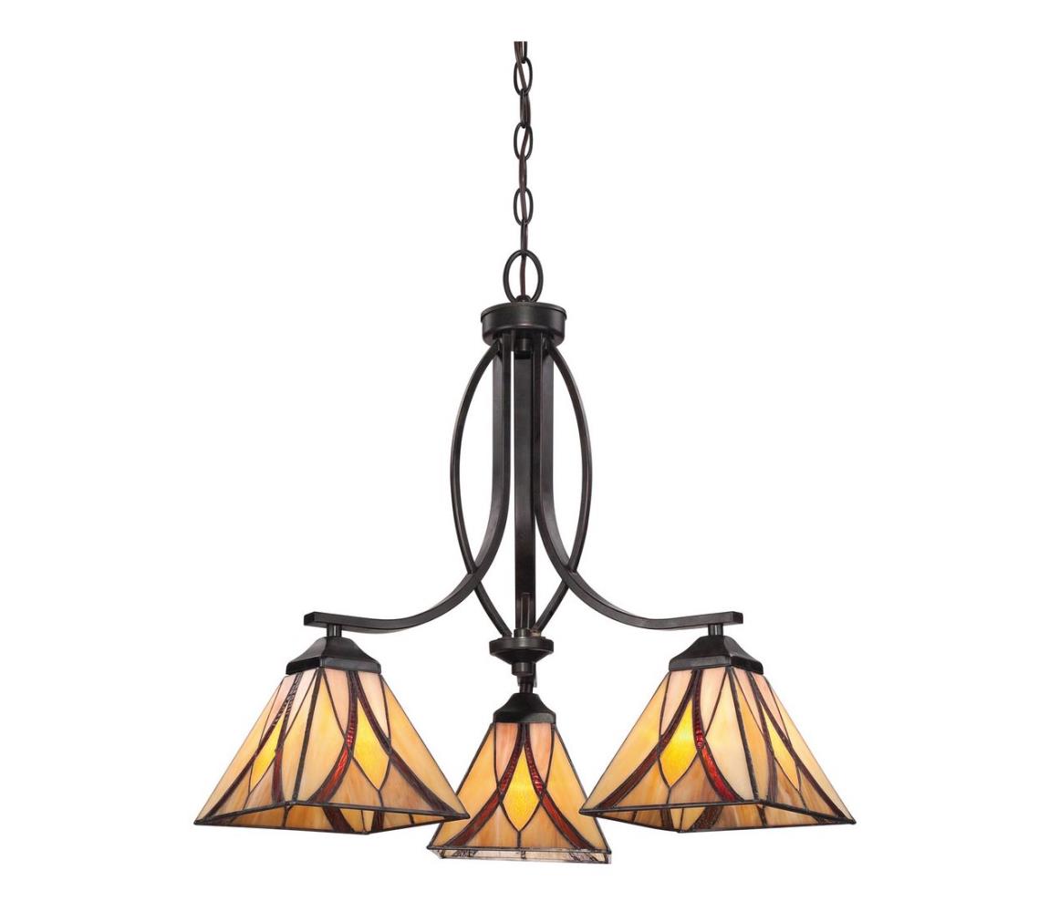 Lustră pe lanț ASHEVILLE 3xE27/60W/230V Elstead QZ-ASHEVILLE3