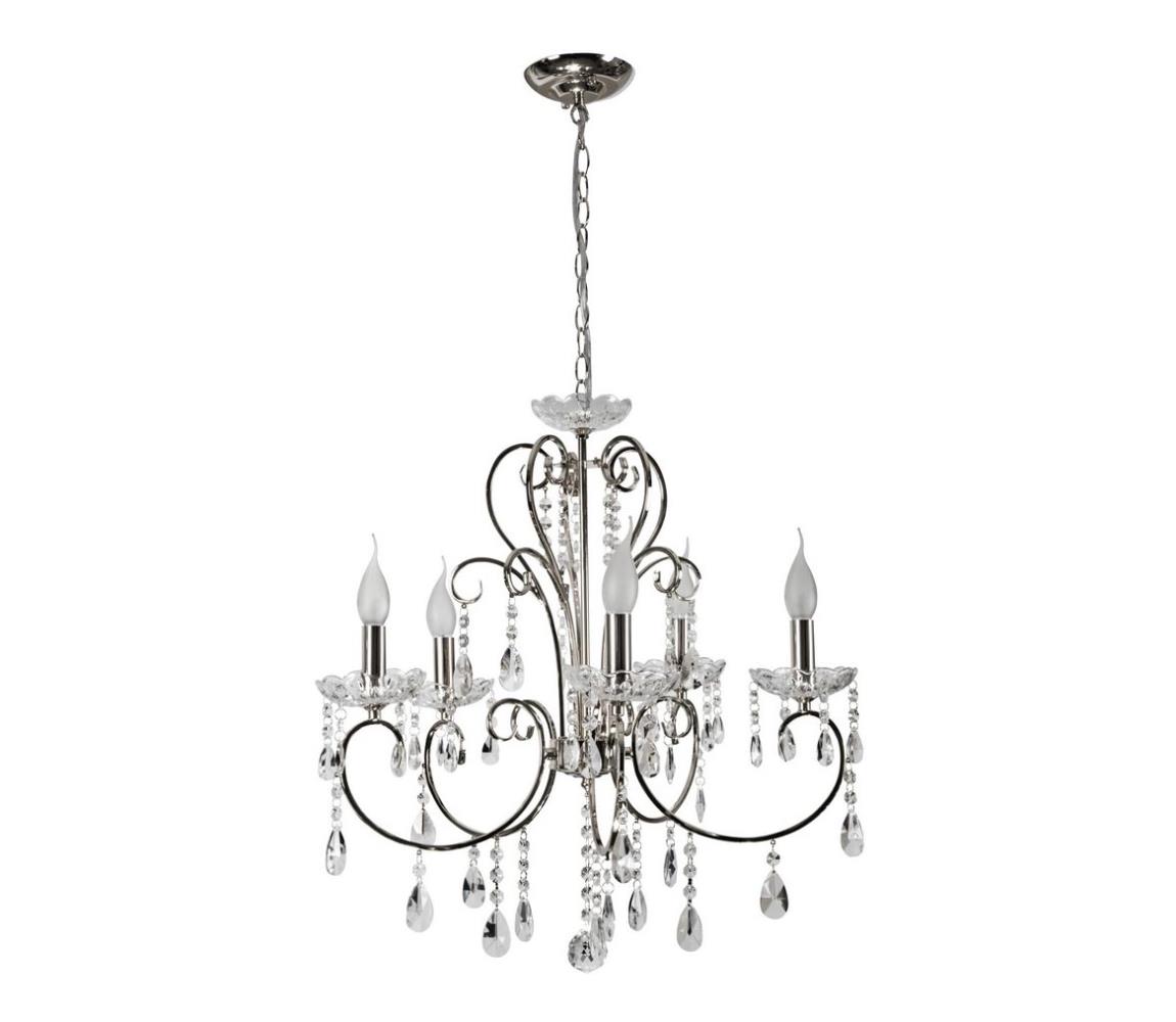 Lustră pe lanț AURORA 5xE14/40W/230V