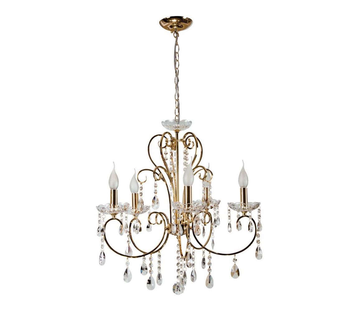 Lustră pe lanț AURORA 5xE14/40W/230V