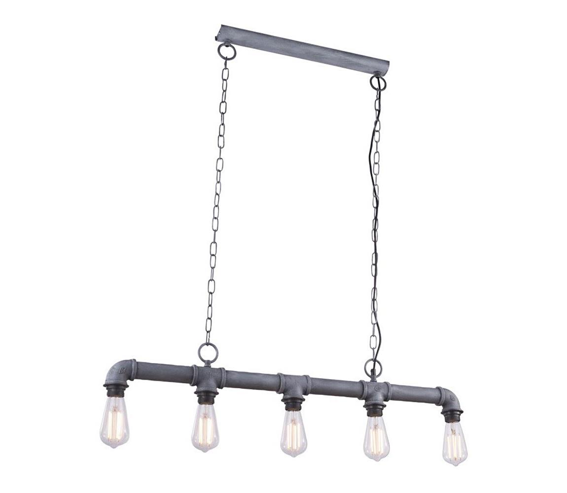 Lustră pe lanț BAYUDA 5xE27/60W/230V Globo 43001H