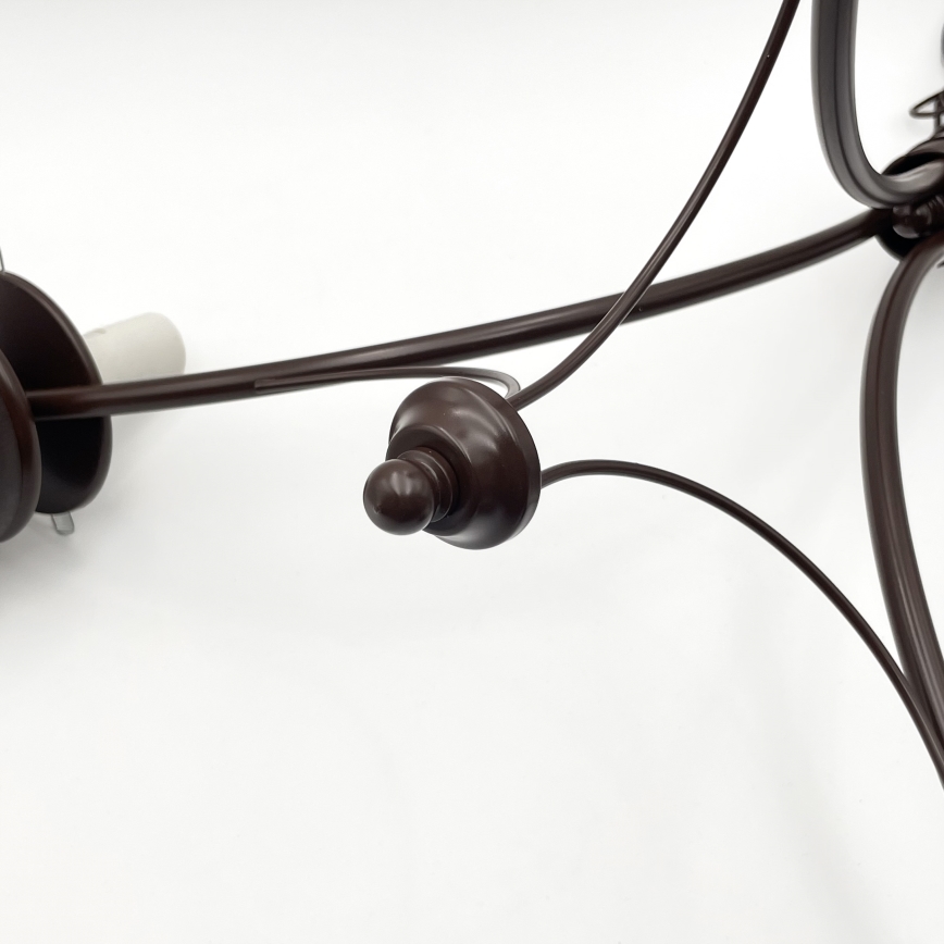 Lustră pe lanț Brilagi COTTAGE 3xG9/40W/230V stejar/alb