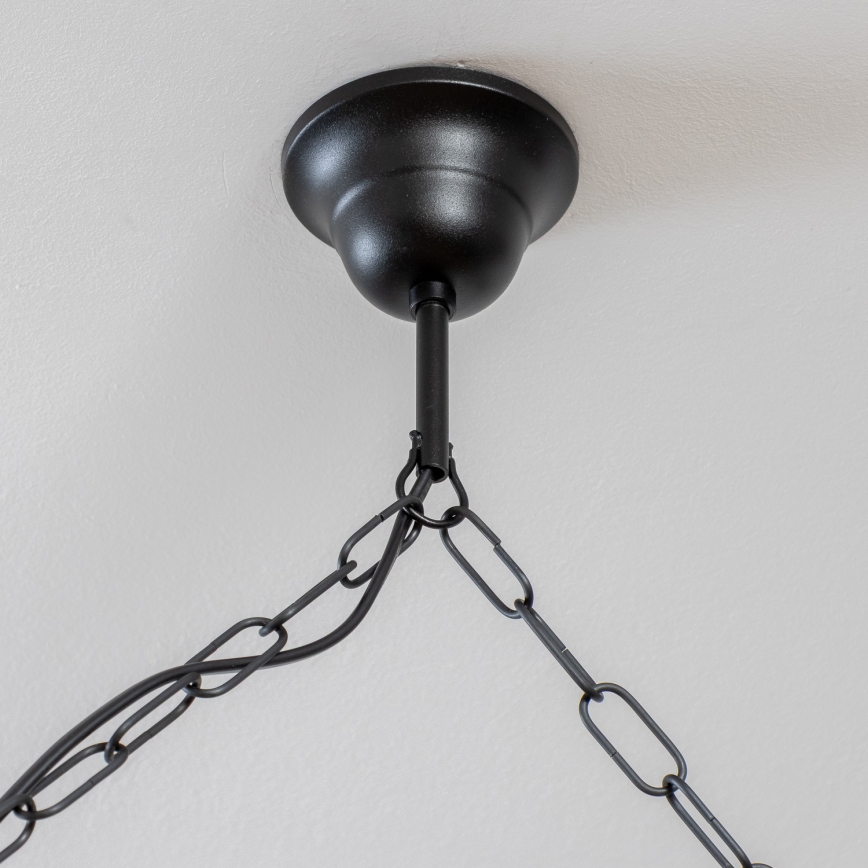 Lustră pe lanț Brilagi KOS 6xE27/60W/230V fag