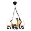 Lustră pe lanț Brilagi QUEEN 4xE14/40W/230V fag