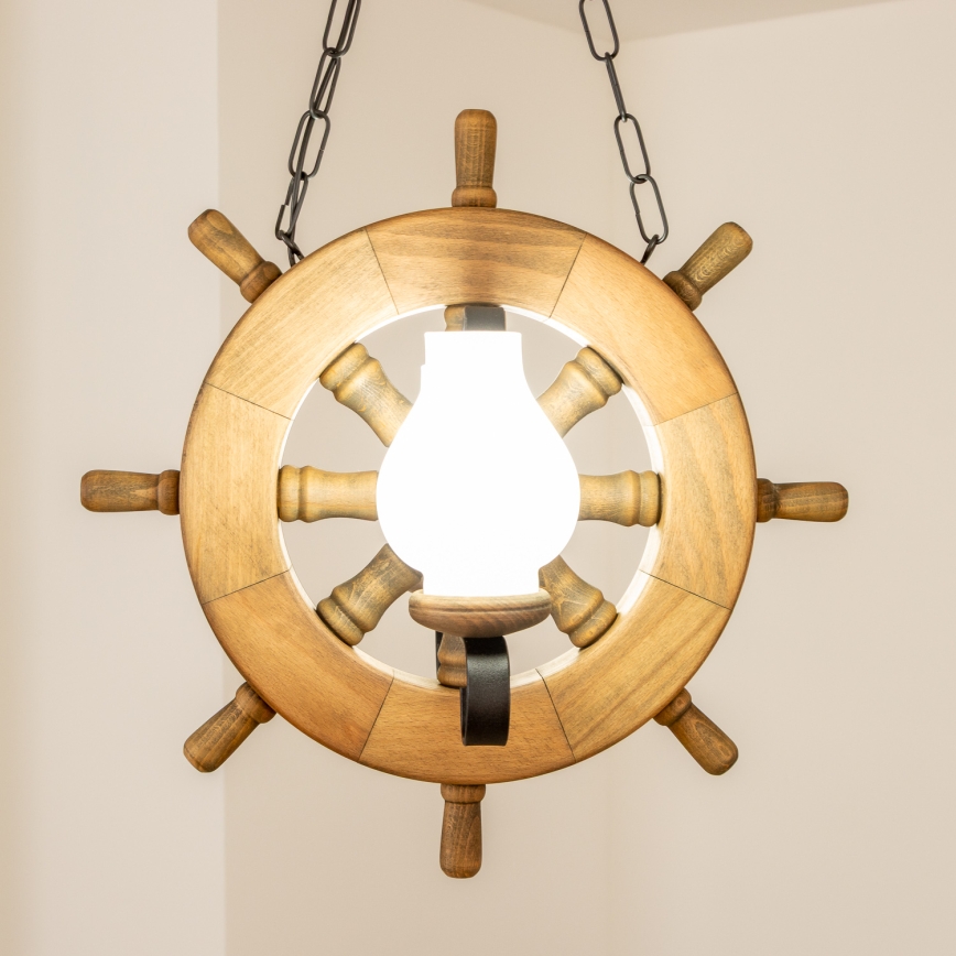 Lustră pe lanț Brilagi TIMONA 2xE14/40W/230V fag