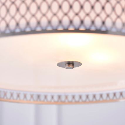 Lustră pe lanț Endon 81969 CORDERO 3xE27/10W/230V crom mat