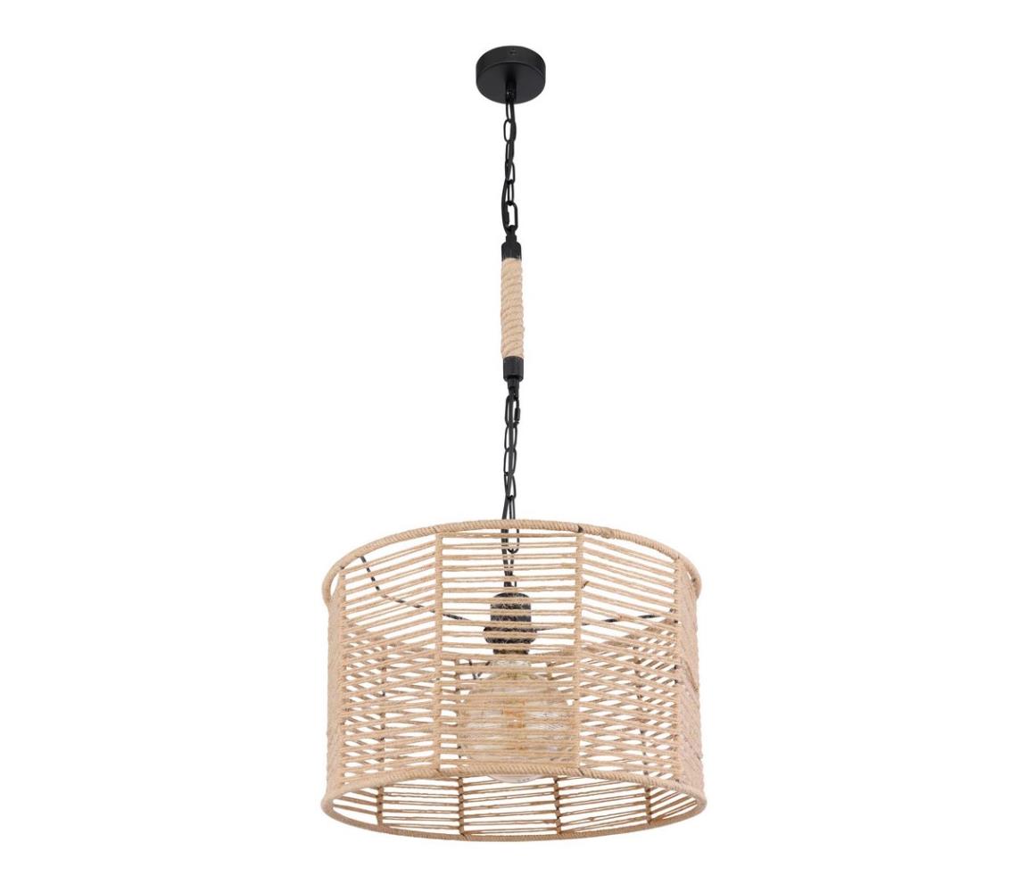 Lustră pe lanț Globo 15672H1 HALIA 1xE27/60W/230V