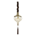 Lustră pe lanț Ideal Lux HAREM 1xE27/42W/230V alamă