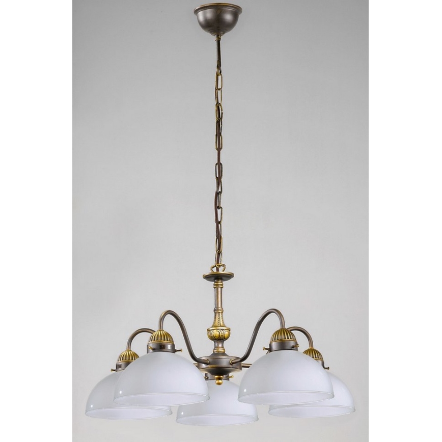 Lustră pe lanț Kolarz 731.85.53 NONNA 5xE27/75W/230V